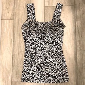 WHBM leopard camisole